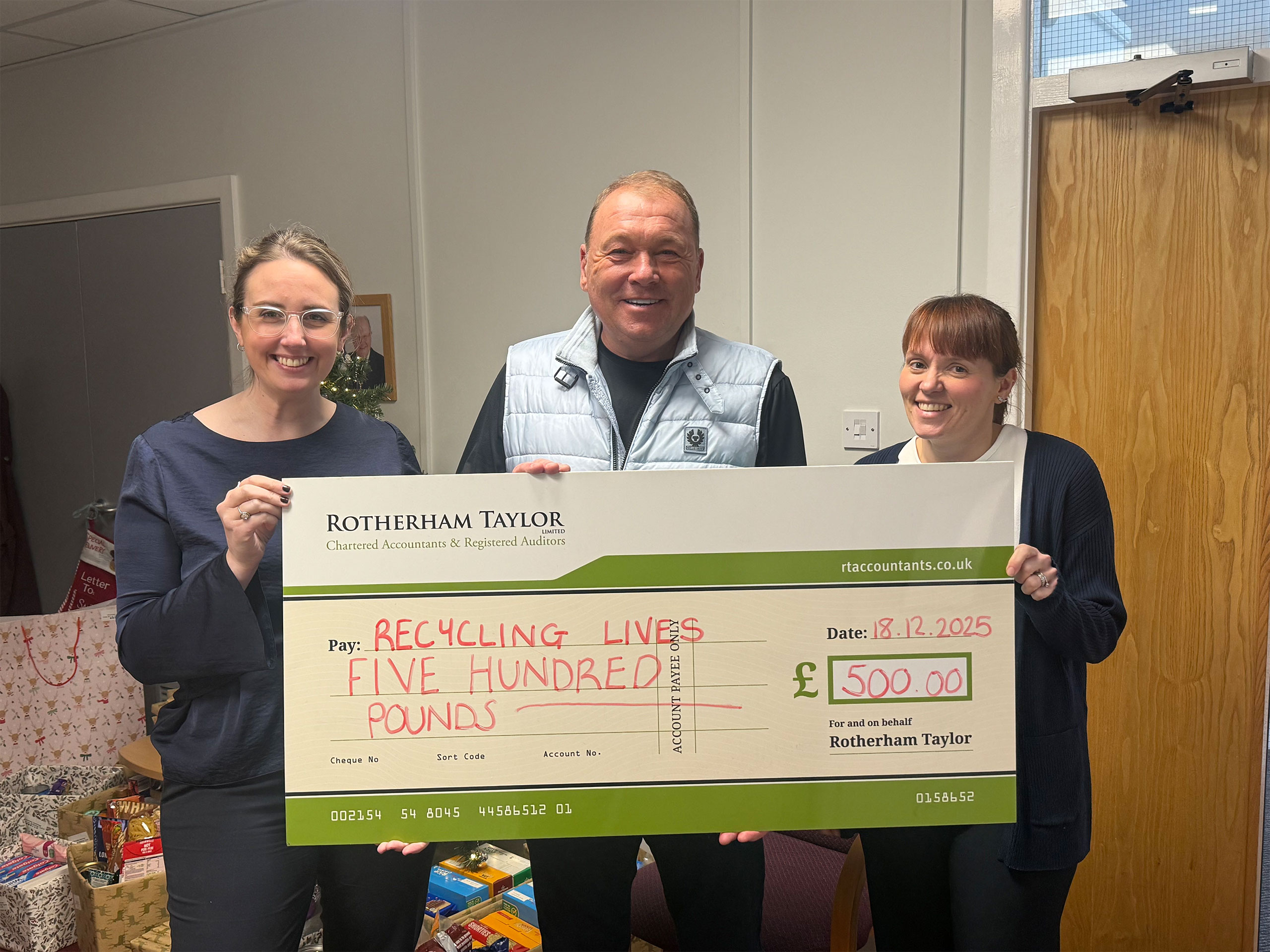 Local soup kitchen feeding more than 100 people a week wins Rotherham Taylor Community Fund